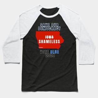 Save Our Democracy 2024 Baseball T-Shirt